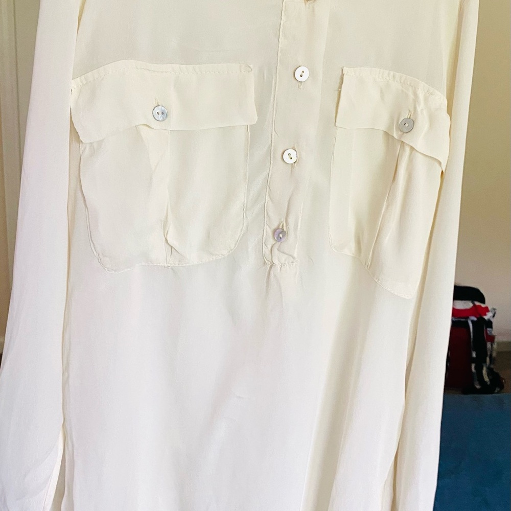 Elegant Cream Blouse